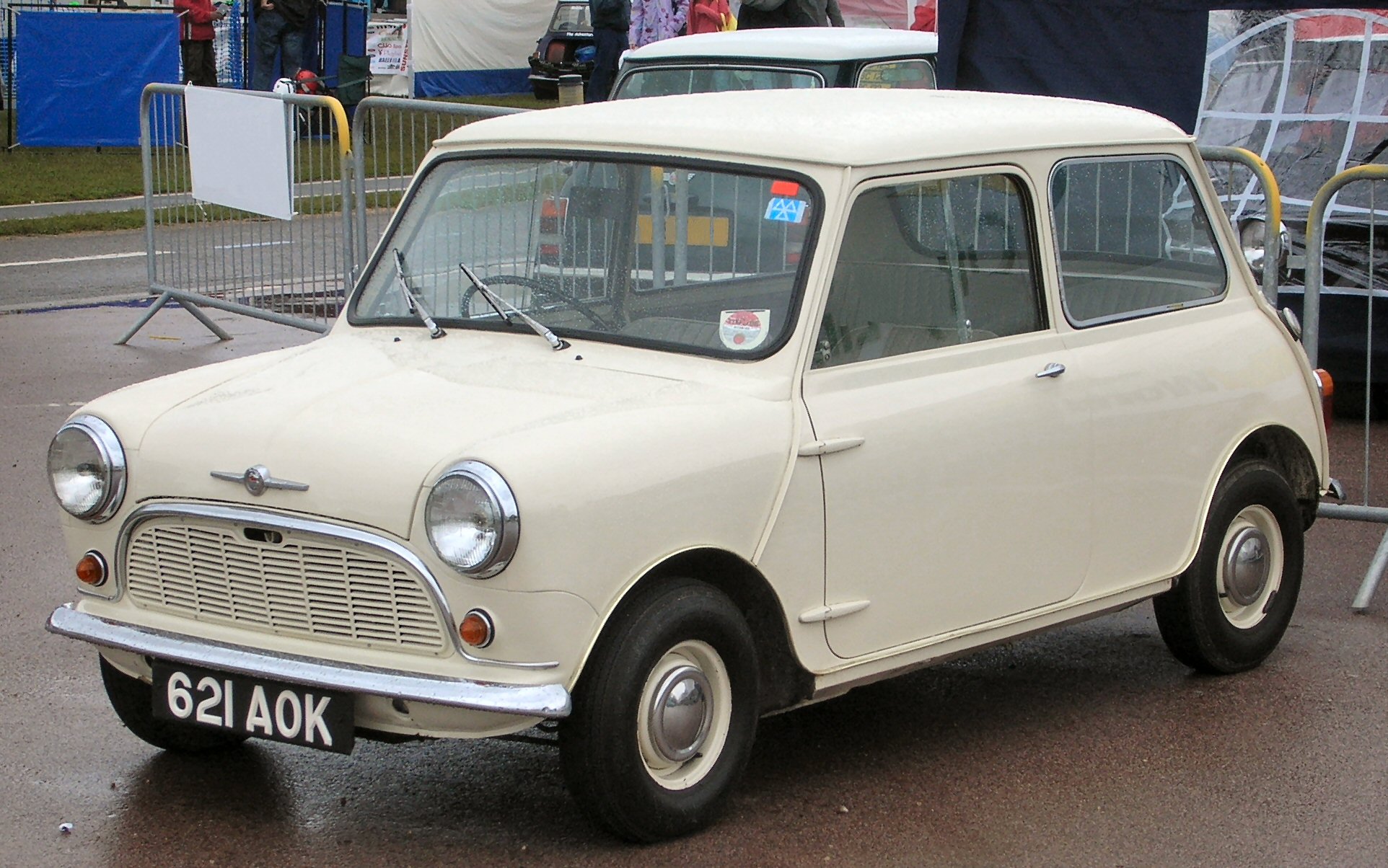 A 1959 Morris Mini-Minor, the first year of production