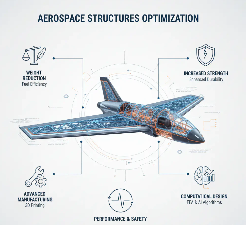 Minimizing weight and improving performance.