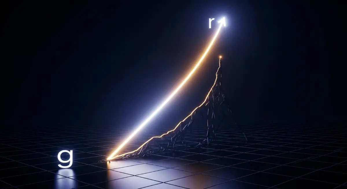 The Algebra of Accumulation: Part 1 – The Inexorable Logic of r > g