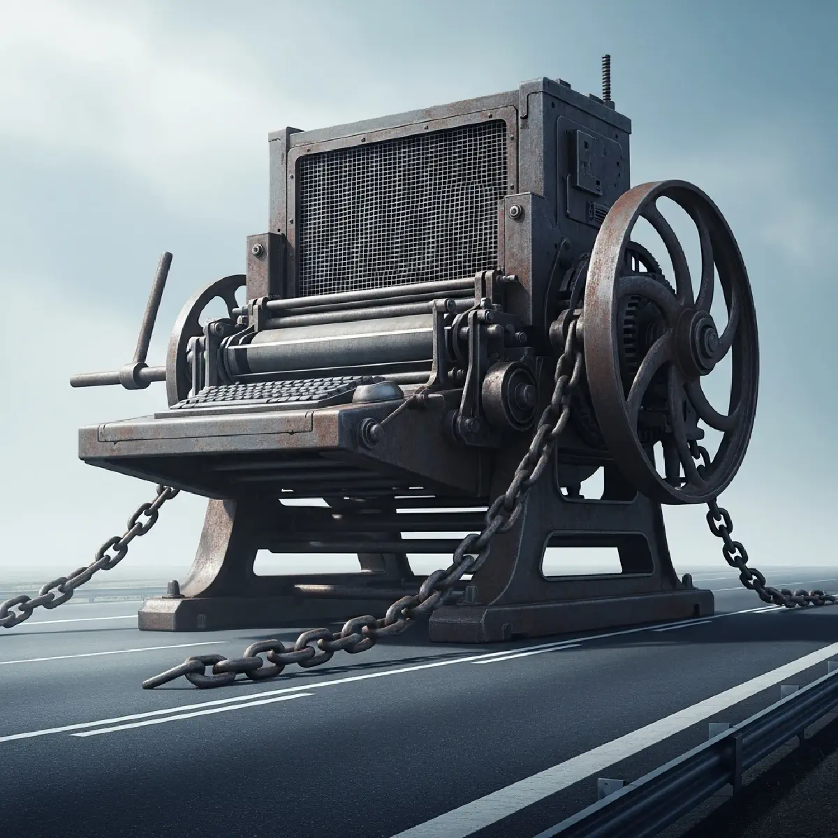 The Architect of Ruin: Decoding Corporate Extinction - Part 1: The Weight of the Past: How Optimized Machines Grind to a Halt (Organizational Inertia)