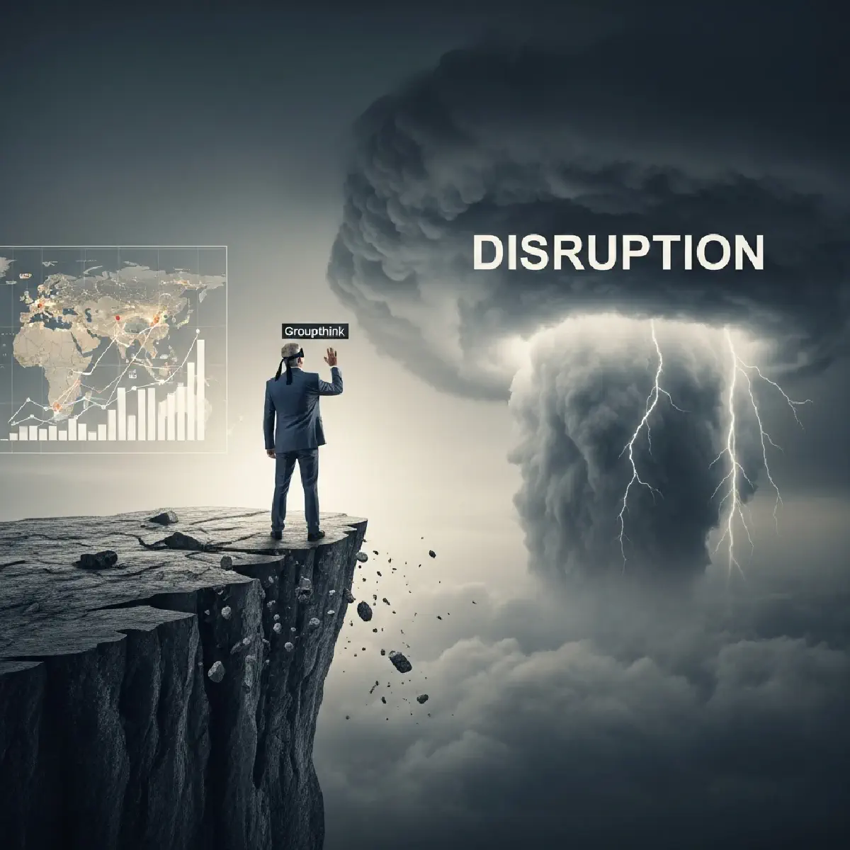 The Architect of Ruin: Decoding Corporate Extinction - Part 2: Leadership Blindness—The Dangerous Art of Ignoring the Future (Cognitive Rigidity)