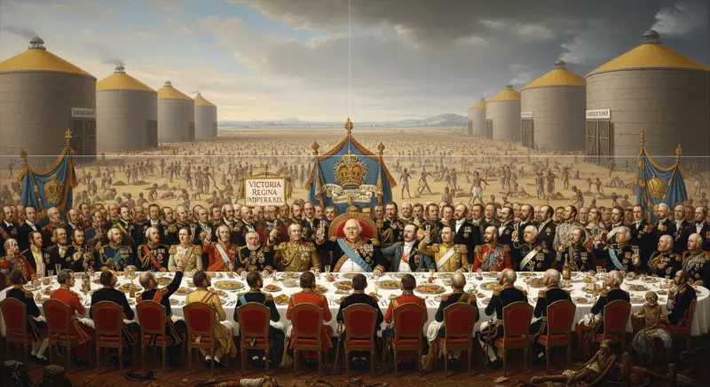 Lavish Banquet Hosted by Lord Lytton in 1877