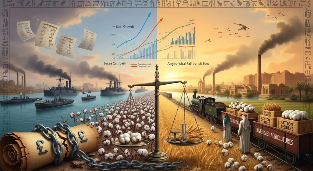 'The Canal That Broke Egypt – Part 5: Egypt's Developmental Divergence, 1820–1920: A Mathematical Model of the Suez Canal's Economic Consequences