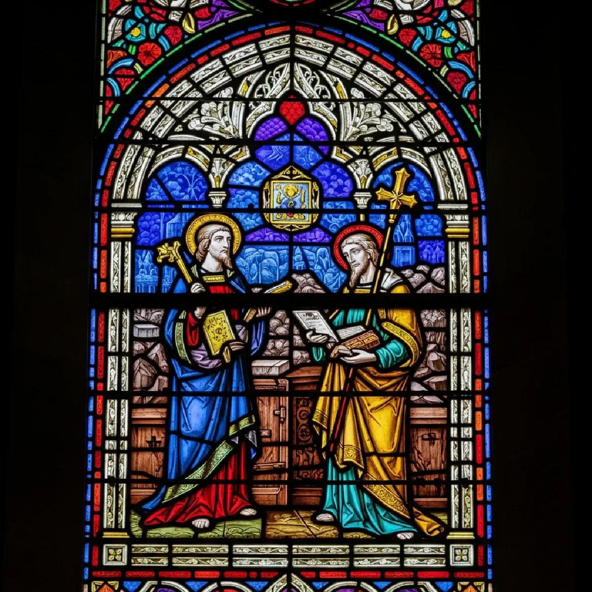 The Cathedral Code: Engineering the Medieval Skyline - Part 5: Stained Glass: Windows as Theology