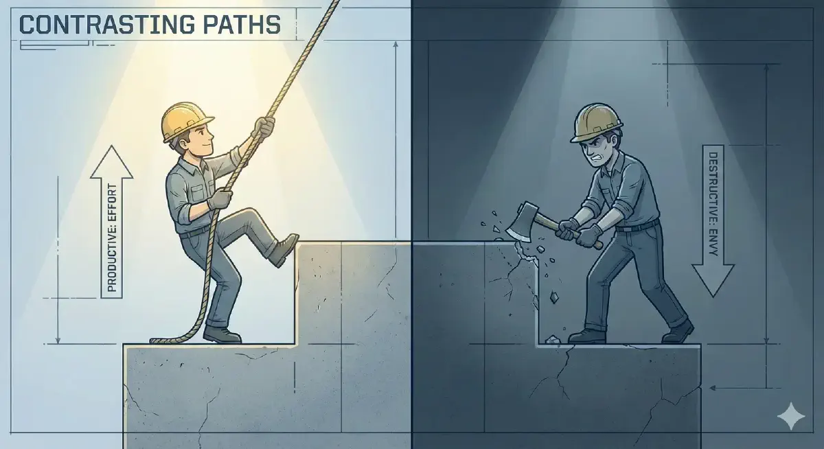 Economics Envy - Part 1: The Dual Calculus: Why Benign Envy Fuels Excellence, While Malice Undermines the Organization