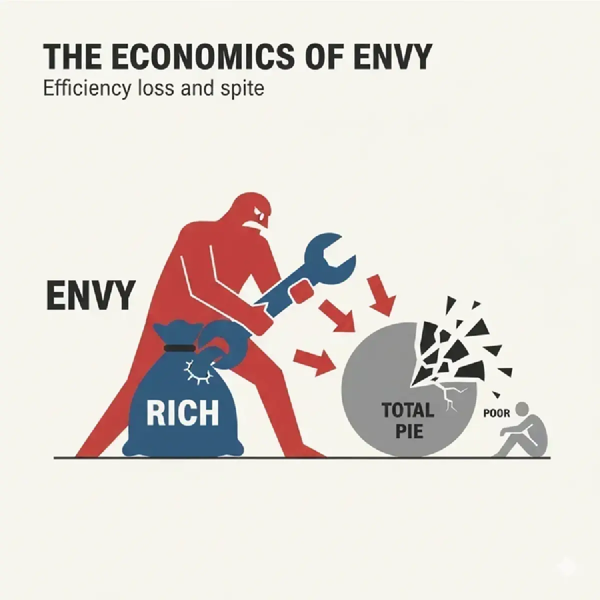 Economics Envy - Part 6: The Spite Premium: Understanding the Wealthy-Harming Preference in Redistributive Policy