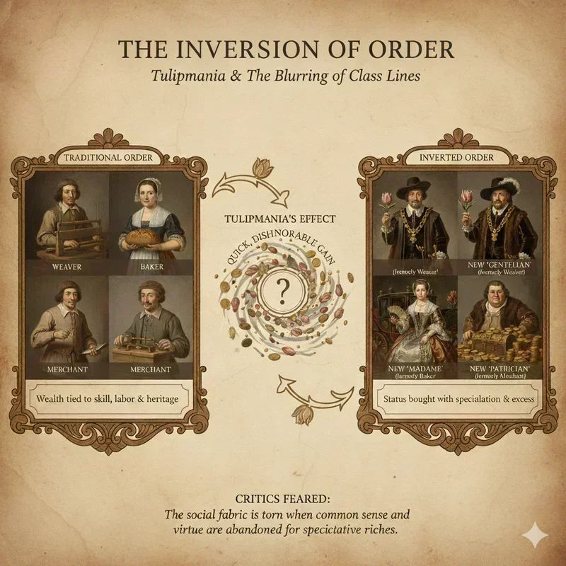 Line graph showing the exponential price movement of a common variety, Witte Croonen (Guilders/Aas), from January 2, 1637, to February 5, 1637, illustrating the sharp, final vertical spike.