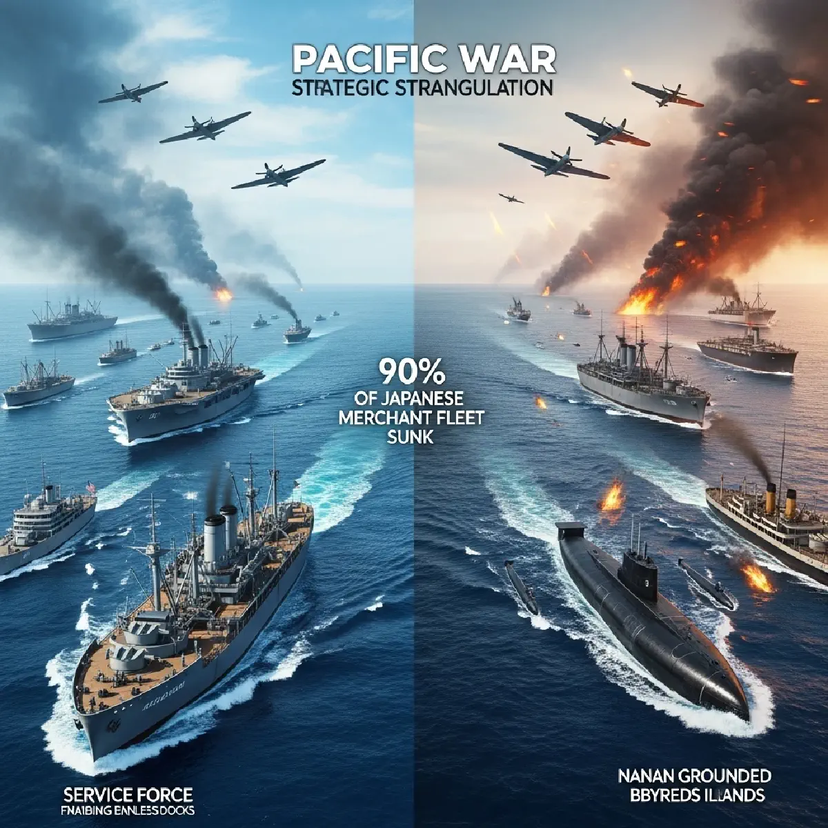 The Invisible Army - Part 8: Pacific Logistics: Two Systems, One Ocean