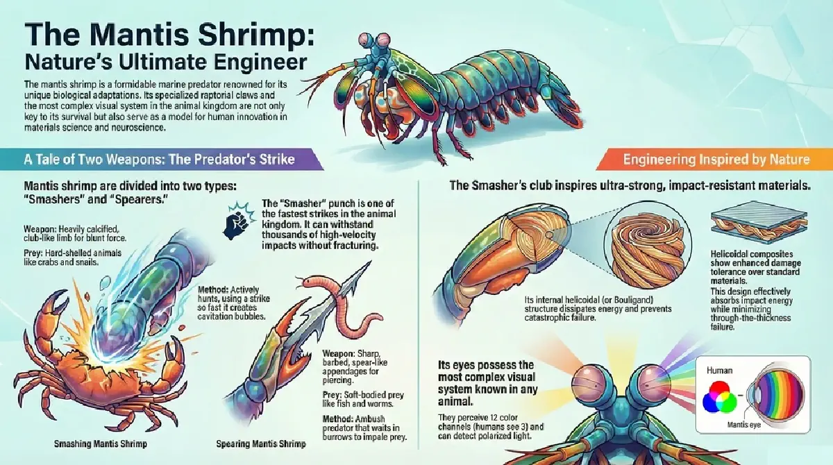 The Mantis Shrimp: Nature's Ultimate Engineer