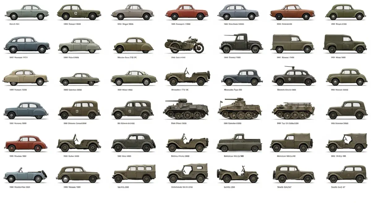 The Mechanized Army That Couldn't Move - Part 2: Wehrmacht Cars & Light Vehicles