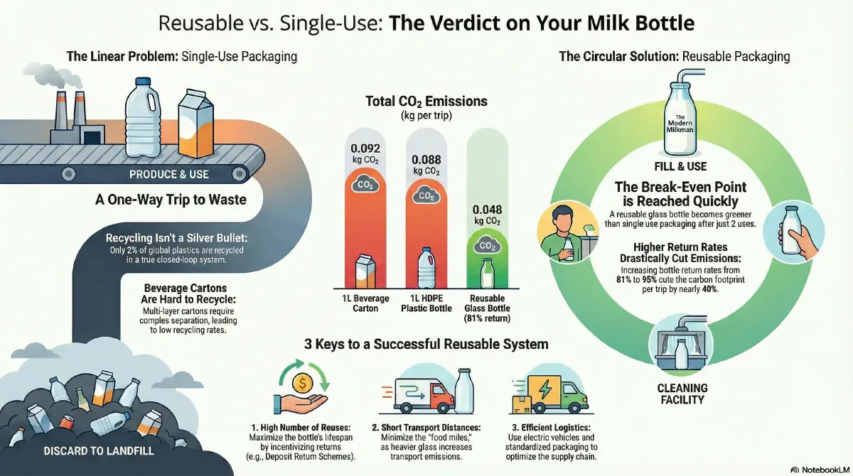 From Milkman to Landfill: How Convenience Killed the True Circular Economy