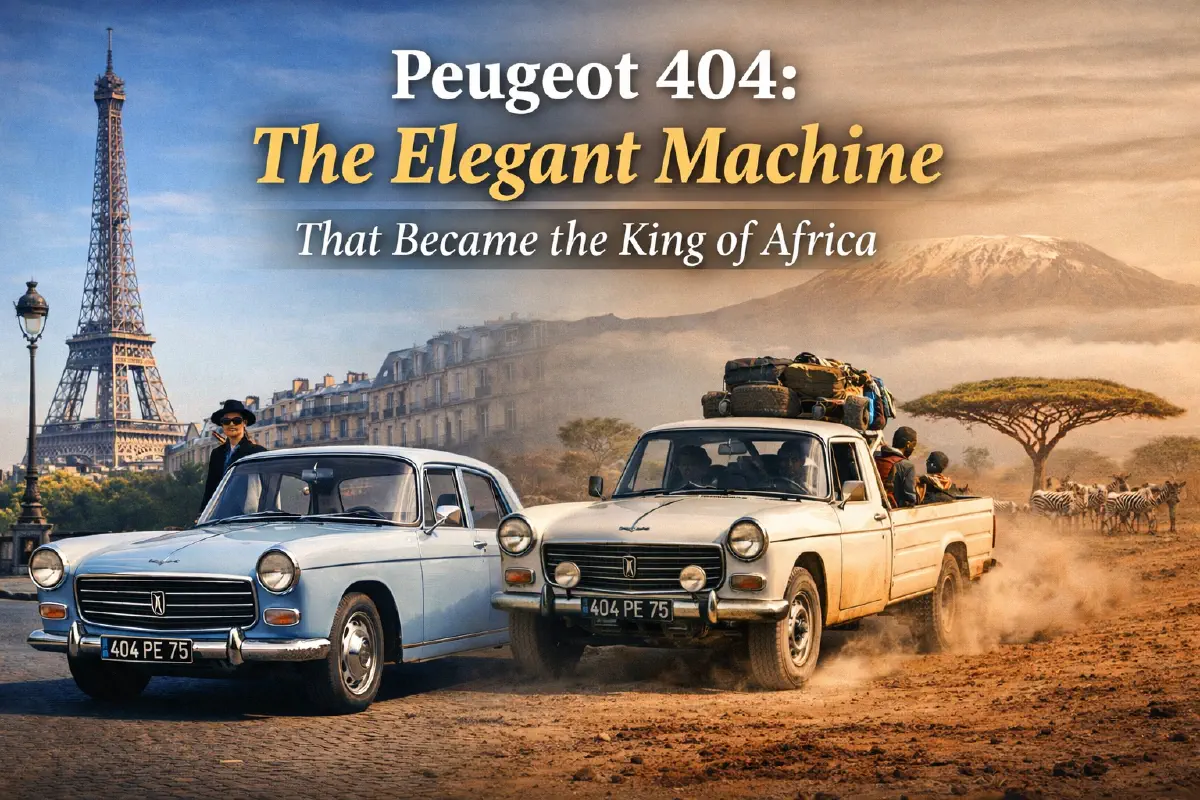 The Lion of Nairobi – Part 1: Peugeot 404: The Elegant Machine That Became the King of Africa
