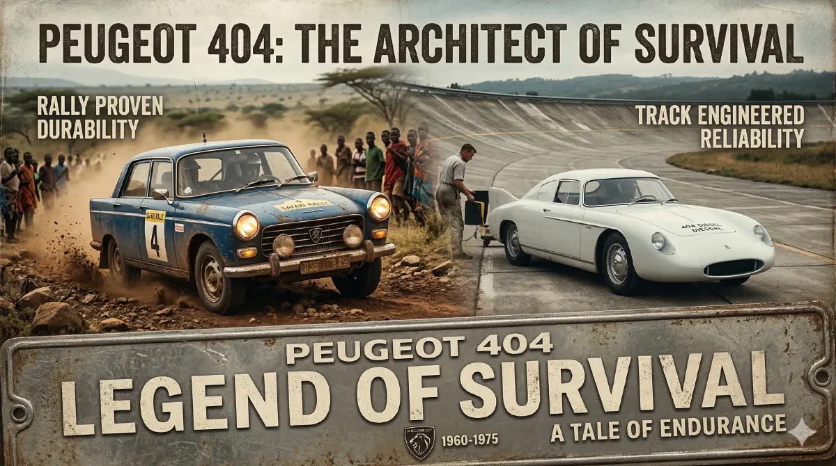 The Lion of Nairobi – Part 3: The Peugeot 404 and the Lost Art of Building Cars to Survive the Real World