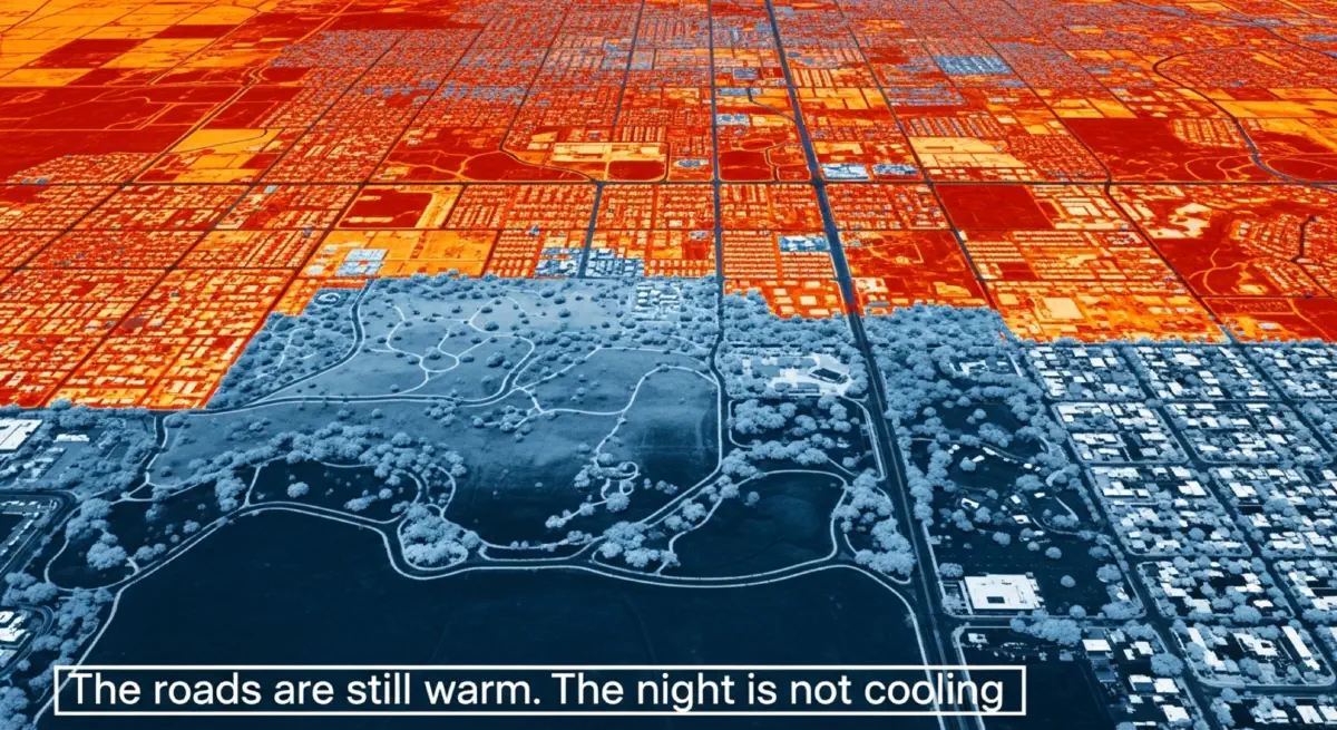 The Particulate Account – Part 4: The Heat Budget — Road Infrastructure and the Urban Thermal Penalty