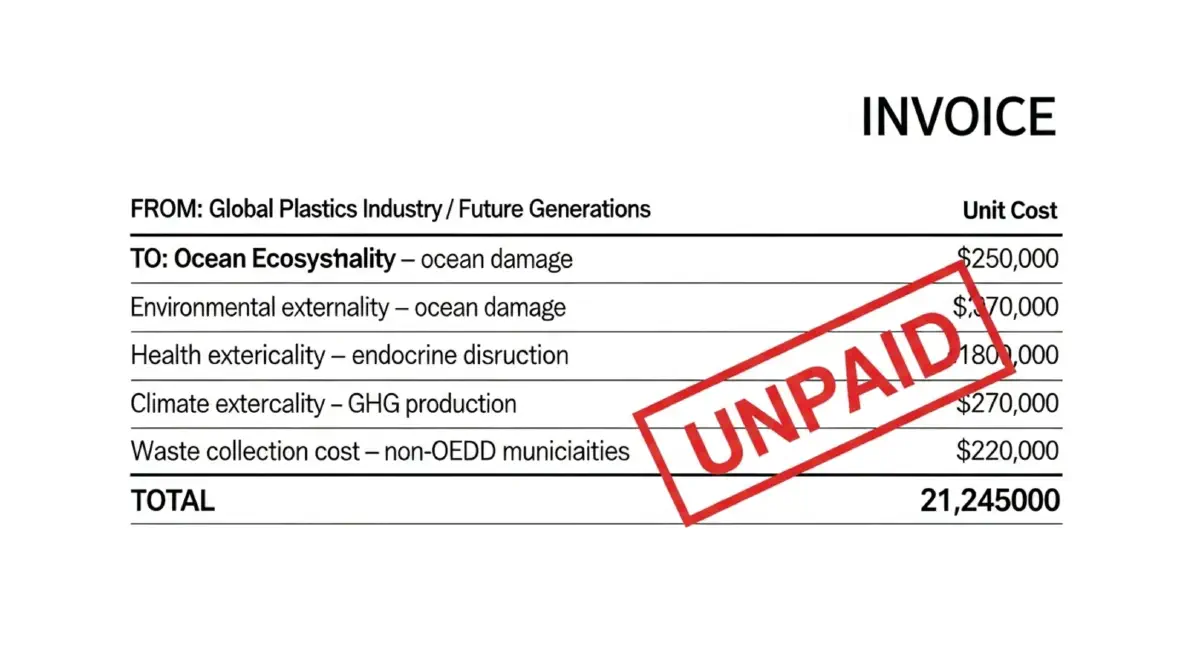 The Plastic Externality, Part 1: The Invoice That Was Never Sent