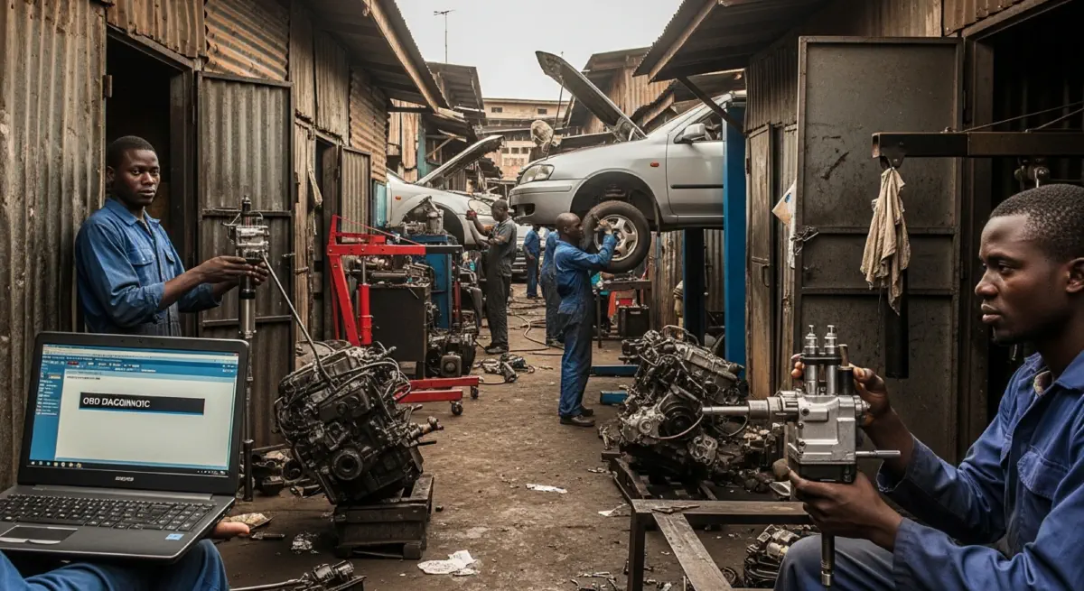 The Scrappage Circuit – Part 3: The Informal Economy — Knowledge, Repair, and the ECU Lock