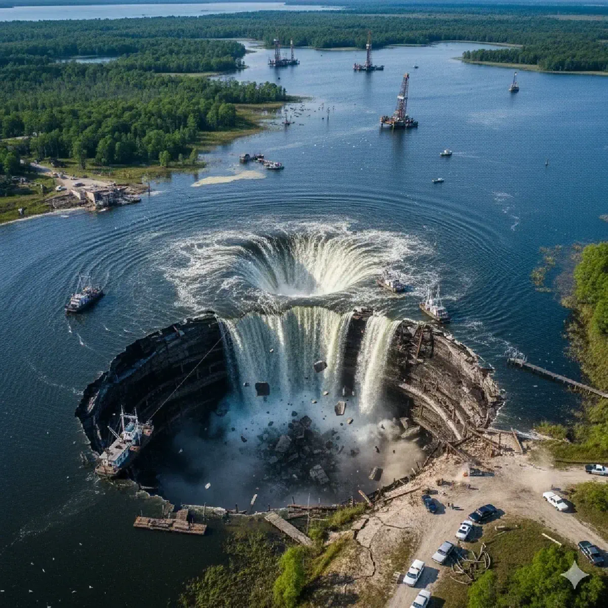 The Structural Post-Mortem - Part 7: The Lake Peigneur Disaster: When 400 Feet (122 Meters) of Error Drained an Entire Lake