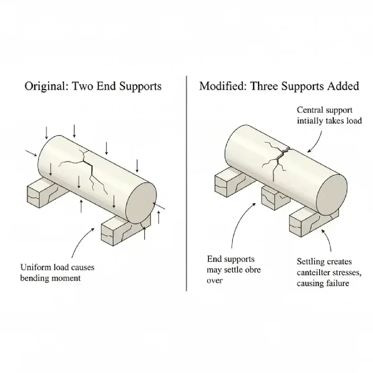 The Structural Post-Mortem - Part 5: Galileo's Broken Column: When Adding Safety Creates Disaster