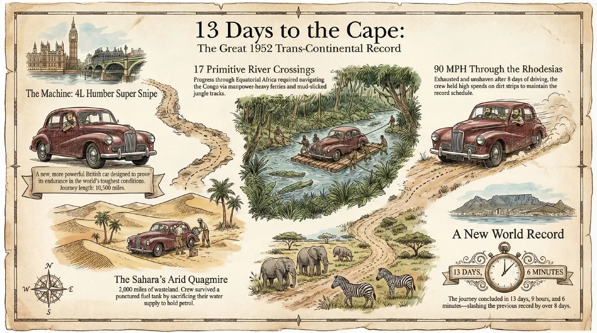 The 1952 Trans-African Run: Photo Slideshow