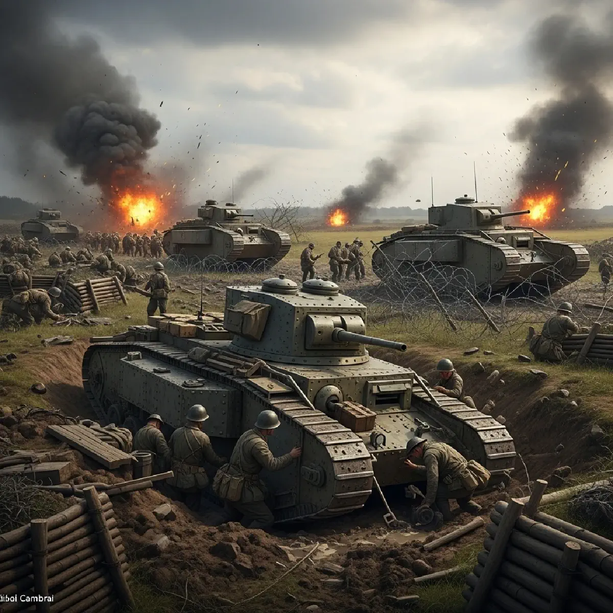 WWI Technology - Part 5: The Tank Paradox: Why the Wonder Weapon Almost Failed