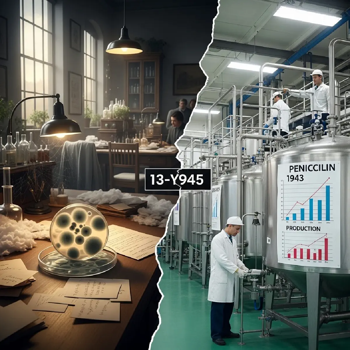 WWII Science & Technology: The Race That Changed Everything - Part 3: Penicillin's Paradox: How Bureaucracy Almost Killed the Miracle Drug