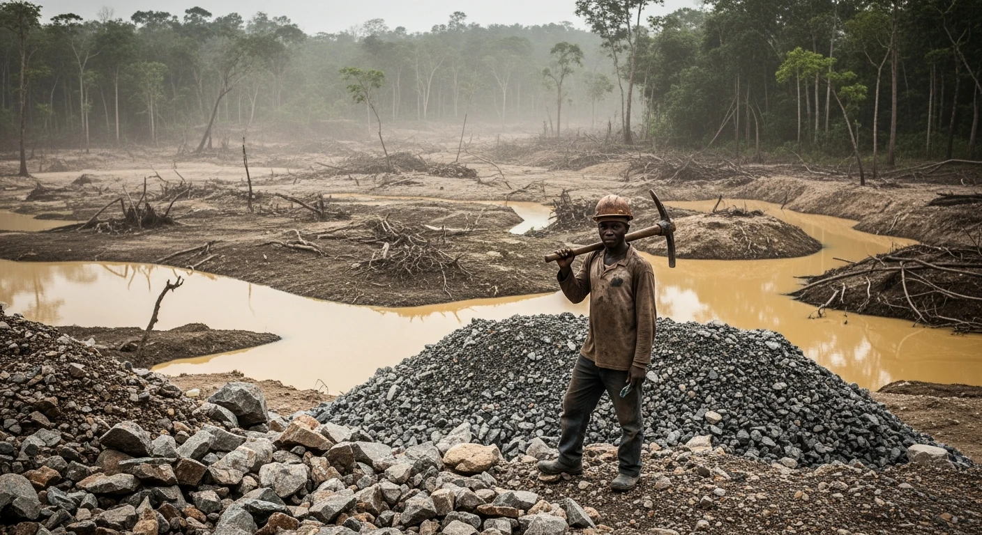Cobalt mining in DRC