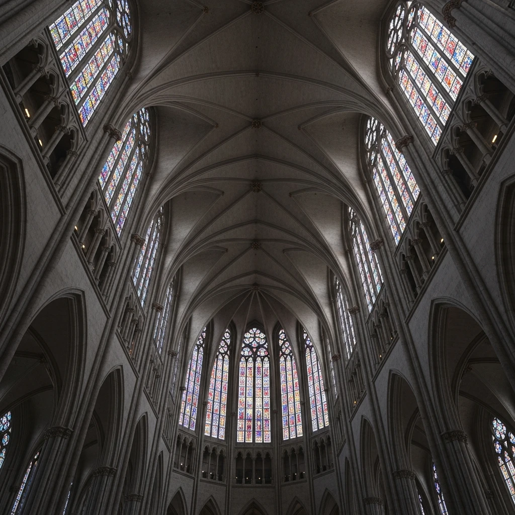 The Cathedral Code: Engineering the Medieval Skyline
