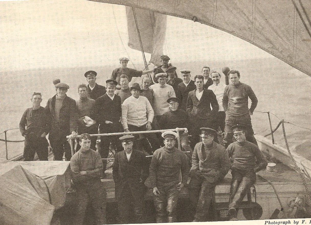 The crew of the Endurance