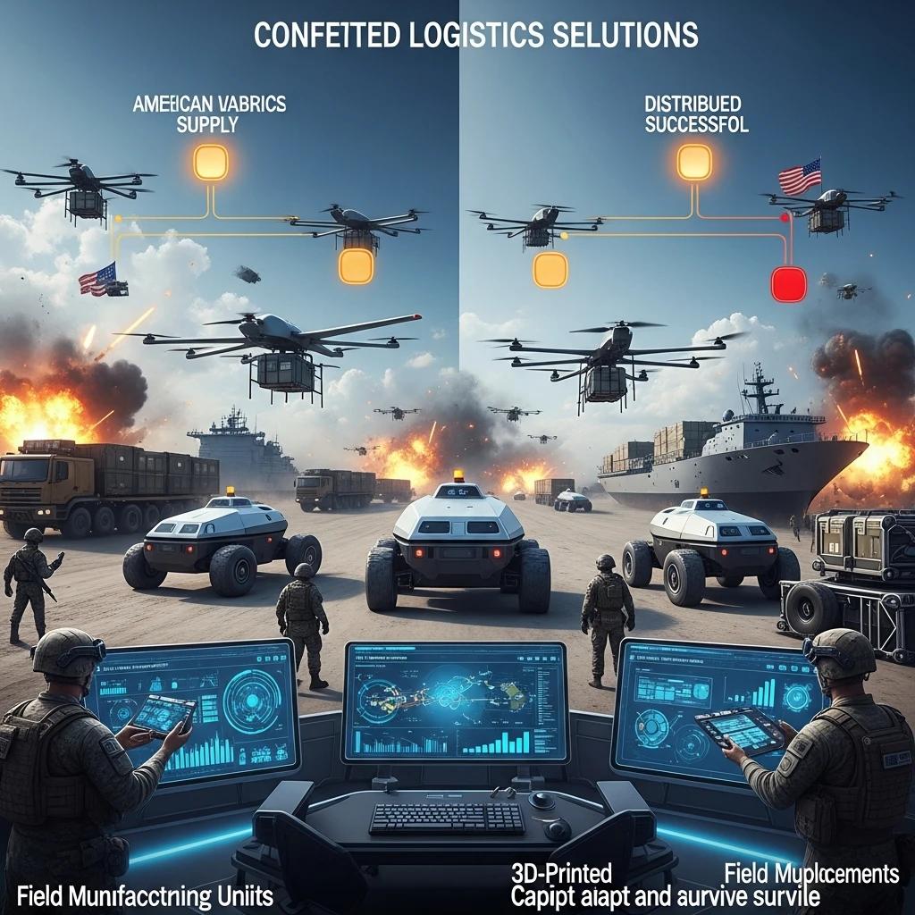 Future logistics operations in contested environments