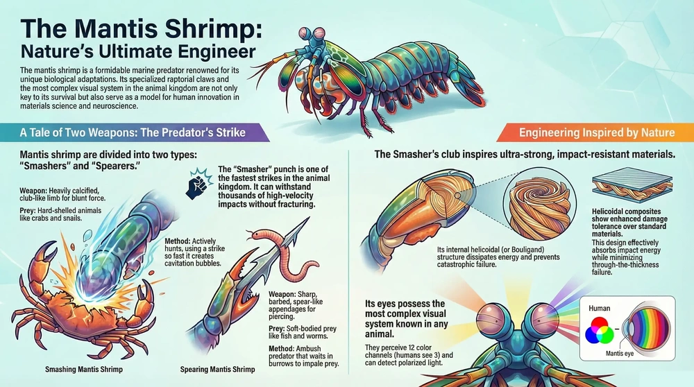 The Mantis Shrimp: Nature's Ultimate Engineer