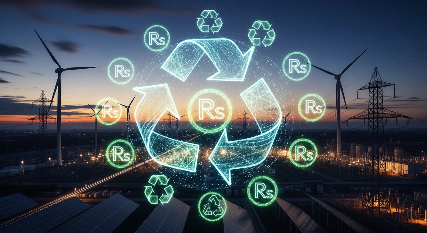 Circular economy R-framework visualization