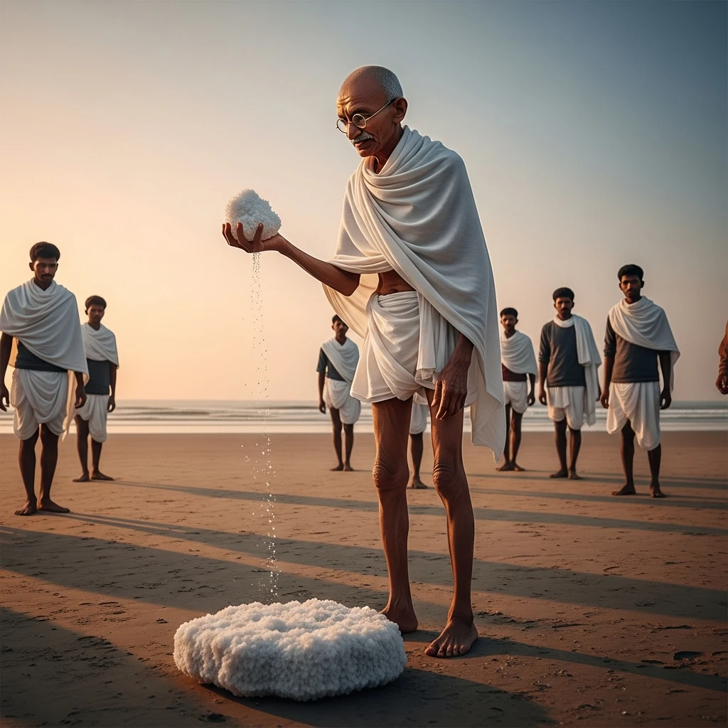 Gandhi salt march