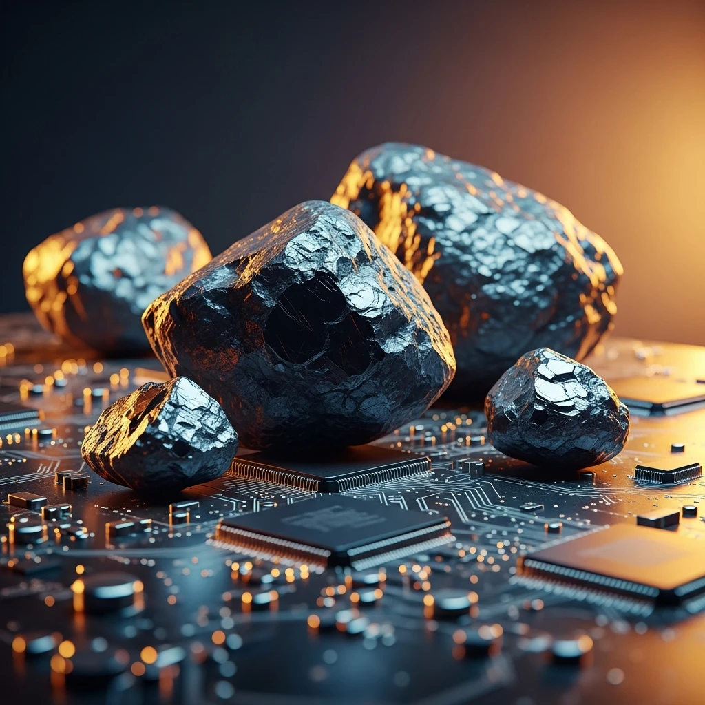 EV battery pack and mineral supply chain visualization