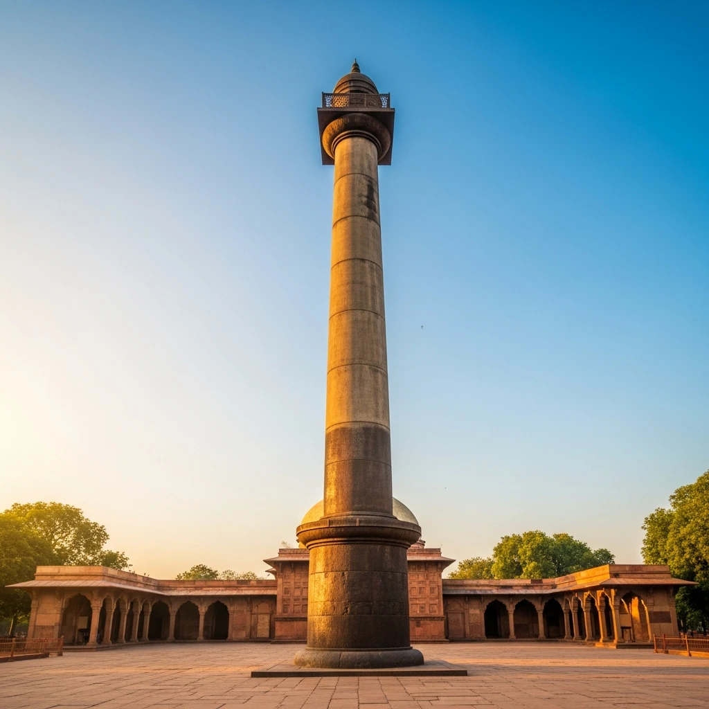 Close-up of ancient Roman concrete partially submerged in water, showing self-healing crystal formations.